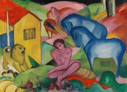 Franz Marc, der Traum, 1912, coll. Museu Nacional Thyssen-Bornemisza in Madrid